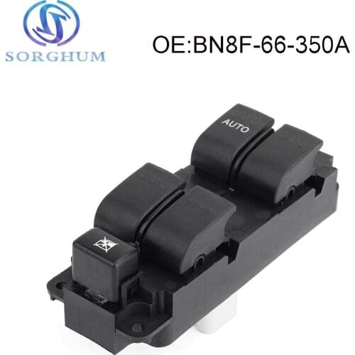 10-pin Electric Power Window Regulator Master Switch Front Left Driver Side Fits For Mazda 3 2004-2009 BN8F-66-350A BN8F66350A