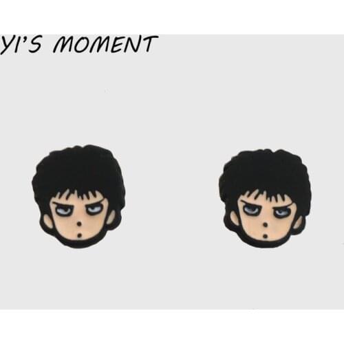 2019 new model birthday Gift Enamel Animal Jewelry Kaede Rukawa Earrings Women Earing for kids