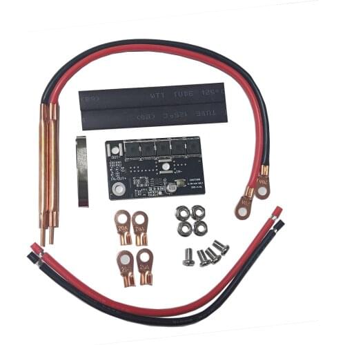 5 tube car battery 18650 lithium battery spot welding machine diy accessories portable butt welding control board