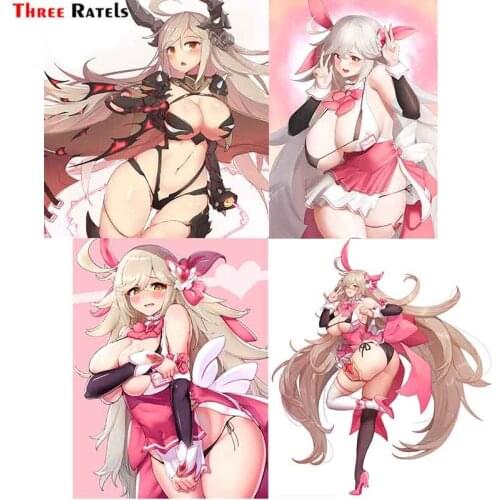 Three Ratels F695 Faucre For Last Origin Car Decal Personalized creative scratch Stickers With Waterproof Property Auto Decor