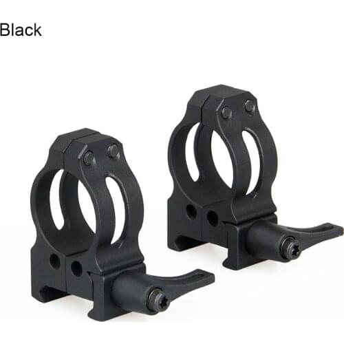 Canis Latrans Tactical 17.6x45mm 304 Cast Steel 25.4mm Scope Mount Fits 21.2mm Picatinny Rail HS24-0146