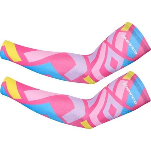 Men Women 1 Pair Cycling Arm Sleeves Sun UV Protective Luvas Ciclismo Cuff Basketball Warmer Manguitos Ciclismo Brazo Hombre