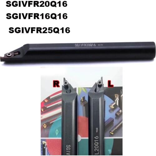 SGIVFR16Q16 SGIVFR20Q16 grooving turning tool holder bar for VC1604R200/VC1604R250/300