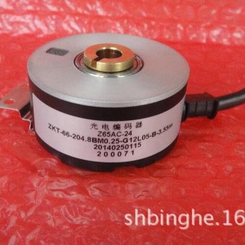 Z65AC-24 ZKT-66-204.8BM0.25-G12L05-B-3.55M Elevator Grating Rotary Encoder