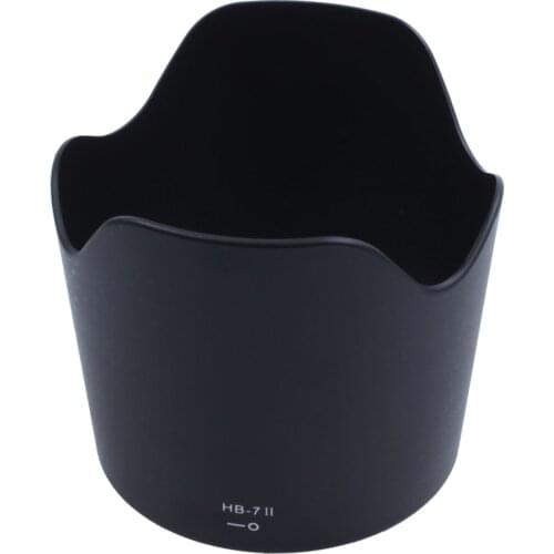 Quality HB-7 II Plastic Petal Lens Hood for Nikon Af Nikkor 80-200mm F/2.8d Ed Lens Black