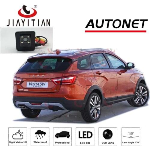 JiaYiTian rear view camera for Lada VESTA SW/SW CROSS Lada vesta SW Sport CCD Night Vision Backup Parking camera reserved camera
