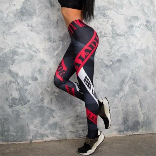 Women Leggings Slim High Waist Elasticity Leggings Fitness Printing Leggins Breathable Woman Pants Leggings