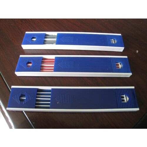 2mm mechanical pencil leads refill 1 dozen automatic 5B 4B 3B 2B B HB H 2H 3H 4H Black Blue Red lead holders mines No.1160