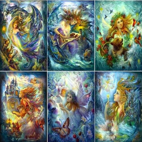 Cuadros 5D diamond painting 5D kit set Full square Cross stitch tools colour Mosaic animal Bear butterfly tiger flower landscape