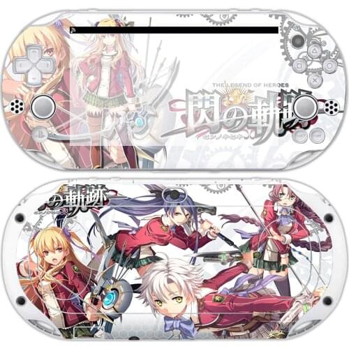 TRAILS OF THE COLD STEEL Sticker for PS Vita PSV 2000 Video Game Skin Sticker Vinyl Skin Ptotector Decal For PlayStation PSV2000