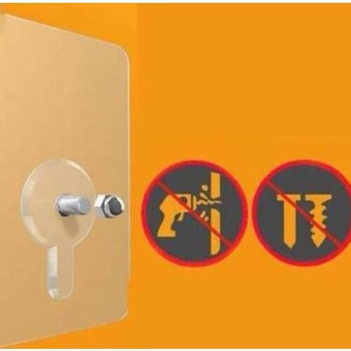 Non-punching screw strength sticker wall storage