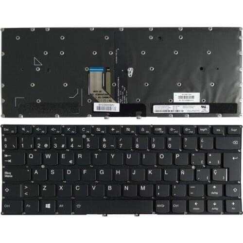 NEW Spain laptop keyboard for LENOVO Yoga 910 Yoga 910-13IKB YOGA 5 Pro Series black SP KEYBOARD with backlight