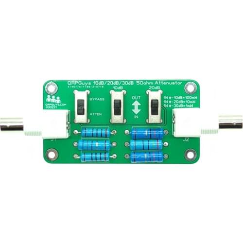 30dB Attenuator Module Board 10W 50Ohms PCB Assembling Parts /Finished Fader Pad