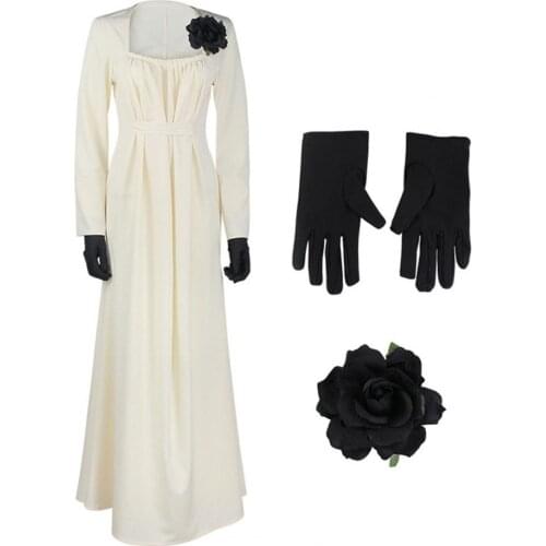 Halloween Party Dress Vampire Madam Alcina Dimitrescu Cosplay Vampire Lady Dress Evil Village Cosplay Costume Halloween Party