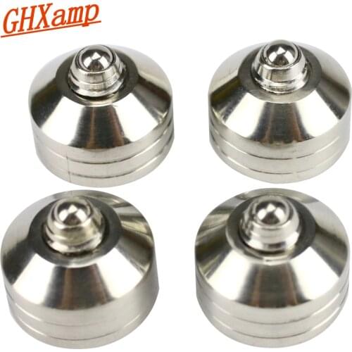 GHXAMP 25*20mm Triple Suspension Speaker Stand Spikes Amplifier Foot Pad Shock Absorber Nail For Amplifier CD Player 4pcs