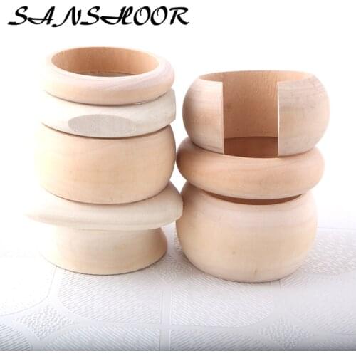 SANSHOOR Rigid Bracelets