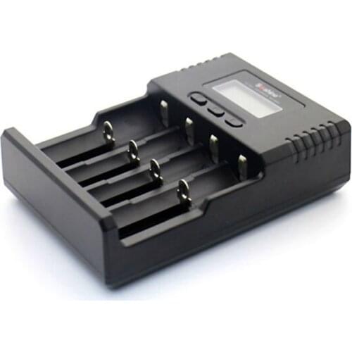 Soshine H4 4-Slot LCD Universal Battery Charger For Li-ion/Ni-MH/LiFePO4 Batteries