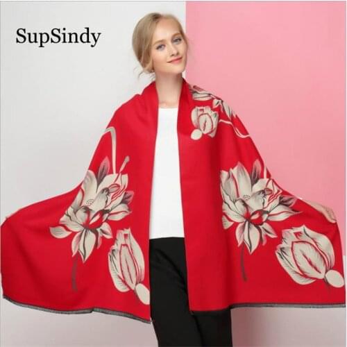 SupSindy Women's Wool Scarves