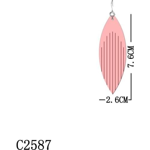 New earring Wooden Die Scrapbooking C2587 Cutting Dies Multiple Sizes