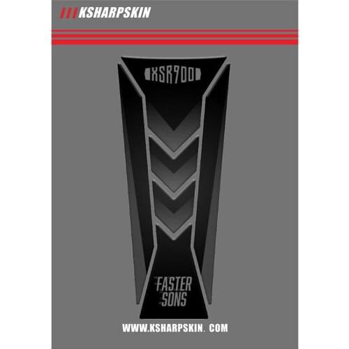 3D Edge Gel Personality Popular Tank Pad Motorcycle Decal Emblem Gas Fuel Oil Tank Sticker For YAMAHA XSR900 xsr900