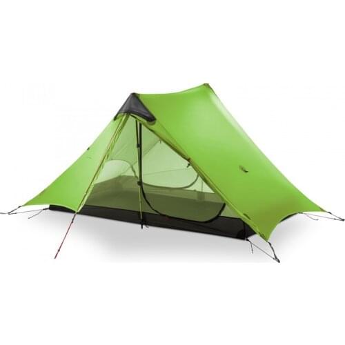 3F UL Gear Lanshan Lancer 1P 1-Person 2P 2-Person Camping Tent 3-Season 4-Season 15D Silnylon No Pole Ultralight Outdoor Hiking