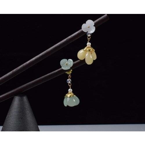 Antique Hanfu Costume Hairpin Tassel Classic Hair Stick Hairpin Chinese Style Han Element Hair Accessories