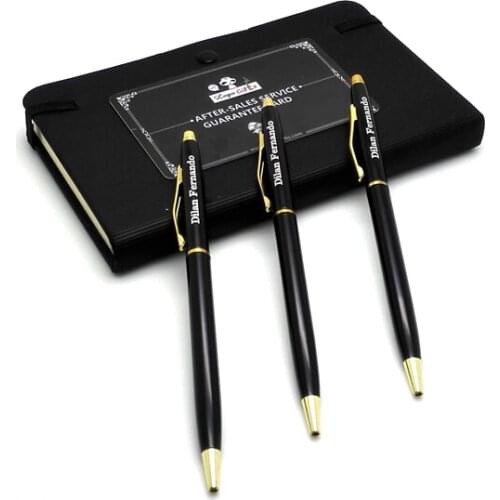 FREE Personalized wedding gift favors with your logo text/design best new year party gifts nice metal roller pen