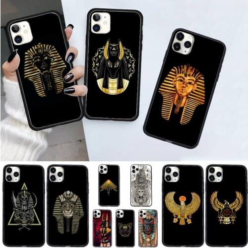 Egypt Pharaoh Ancient Egypt Phone Case for iPhone 11 12 mini pro XS MAX 8 7 6 6S Plus X 5S SE 2020 XR shell
