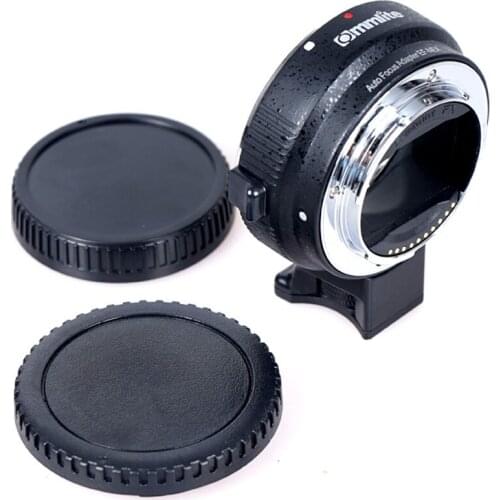 COMMLITE Auto Focus EOS-NEX EF-EMOUNT FX Lens Adapter for Canon EOS EF-S Lens to Sony E Mount NEX A7 A7R Full Frame