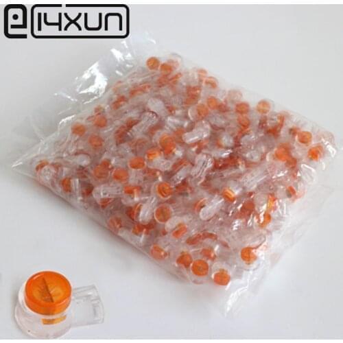 EClyxun 20pcs/lot rj45 connector crimp connection terminals k1 connector waterproof wiring ethernet cable telephone cord