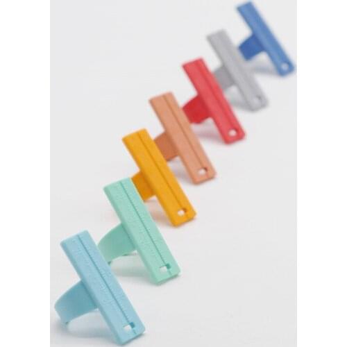 Dental Lab Finger Ruler Measure Root Canal Needle Scale Endodontic Instrument