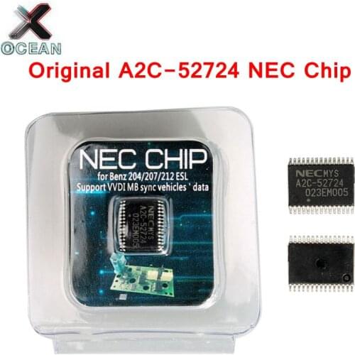 Hot Original ESL ELV A2C-45770 A2C-52724 NEC chip for Mercedes for Benz W204 W207 W211 For ESL ELV Support VVDI MB BGA Tool& CGD