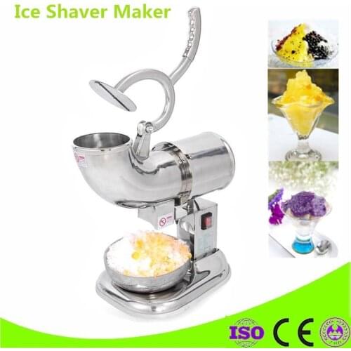 Mini Snow Drink Maker Ice Shaver Block Shaving Machine Ice Crusher Ice Smoothies Snow Cone Machine Kitchen Tools
