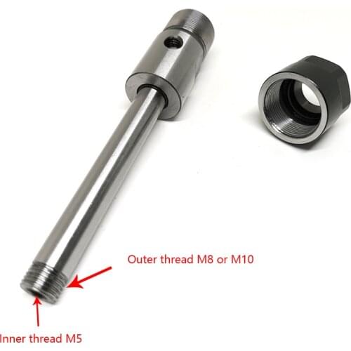 Multi axis output shaft ST type ER11 ER16 ER20 spindle Shaft Multi - axis machine parts FOR CNC machine drilling machine