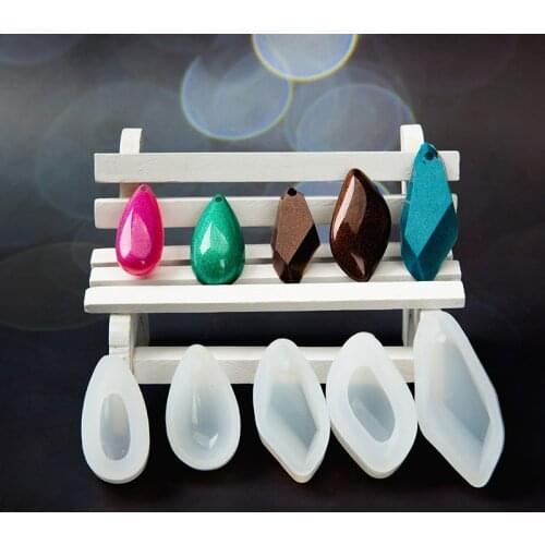 NEW Liquid silicone mold DIY resin jewelry pendant necklace pendant mold resin molds for jewelry