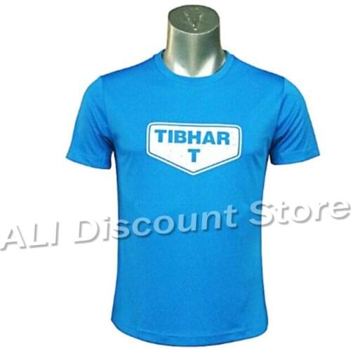 New Tibhar Table Tennis Jersey Qucik Dry T-shirts Short Sleeve Ping Pong Cloth Sportswear Training T-shirts