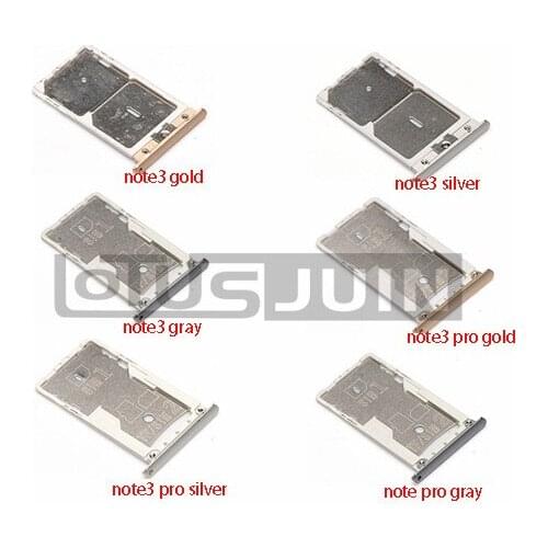 New original Nano SIM/ Micro SIM Card Tray Holder Micro SD Card Slot Holder Adapter for Xiaomi Redmi 3S Redmi Note 3 /Note3 pro
