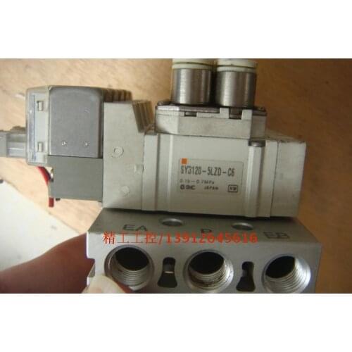 [SA] SMC original solenoid valve DC24V SY3120-5LZD-C6 spot physical map --3PCS/LOT