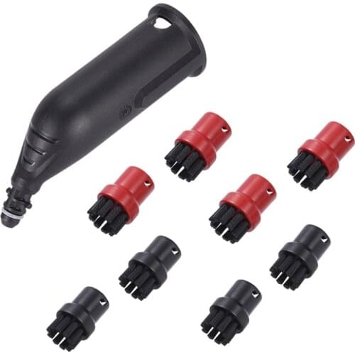 Steamer Detail Attachment Hand Tool Nozzle Bristle Brushes for Karcher SC1 SC2 SC3 SC4 SC5 Steam Cleaners
