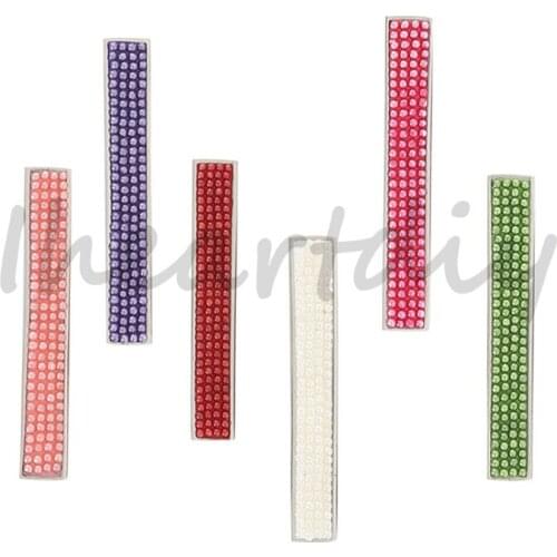 Mix Color Pearl Bead Magentic Interchangeable Bar Fit For Stainless Steel Rectangle Bar Necklace toned