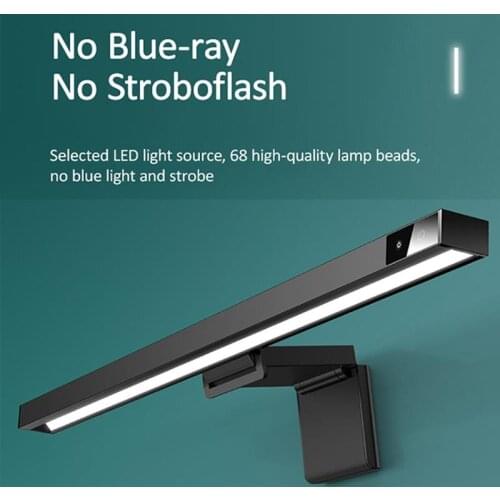 LED Desk Lamp Dimmable Office Computer Eye-Caring Table Lamp For Study Reading Screen Monitor Hanging Light Bar Study Reading
