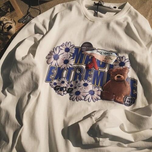 Plus Size Grunge Oversized Hoodies Gothic Harajuku Streetwear Chic Letter Print Hoodies Women Autumn Long Sleeve Hoodies худи