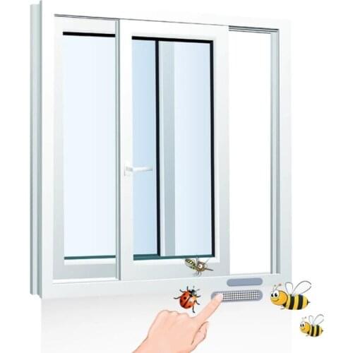 1set Window screen Patch Fix net anti mosquito insect Stickers mesh exhaust grill for window Door drainage hole ventilatie cover