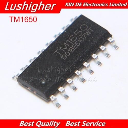 10pcs TM1650 SOP-16 LED 1650 SOP16 Drive Control New Original