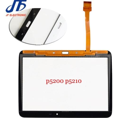 New P5200 Touch Panel For Samsung Galaxy Tab 3 10.1 P5200 P5210 Touch Screen Digitizer Panel Sensor Glass Lens 10pcs/lot