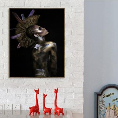 Abstract Women Body Art Canvas Painting Sexy Nude Oil Posters Printing Photo for Bedroom House Home Wall Cuadros Decora Mural