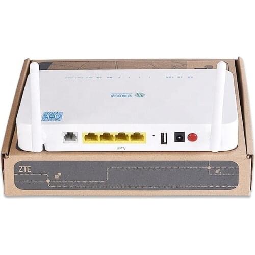 Free shipping Original ZTE F673a V2 Gpon ONU 4GE+1POTS+USB+WIFI gpon ont fiber optical modem network router English version
