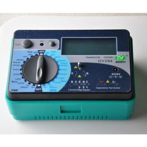 Digital Transistor Tester DY294 Transistor Semiconductor Parameter Tester Meter