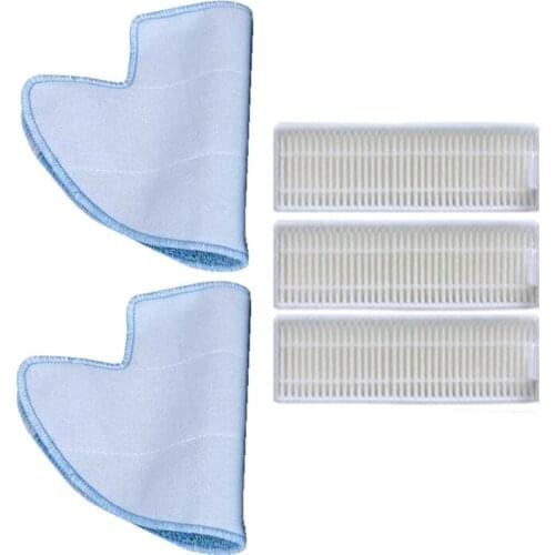 Conga Robot Vacuum Cleaner Filters HEPA Filter Mop Cloths for Conga Serie 950 Robotic Vacuum Cleaner Parts Accessories