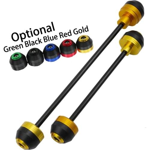 For HONDA CBR1000RR 2006 2007 2008 2009 Front Rear Wheel Slider Fork Axle Protector Swing Arm Crash Protector Pad Guard Aluminum